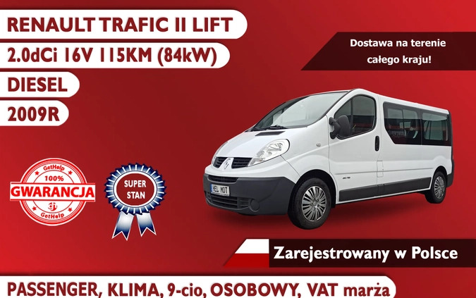 renault trafic świdwin Renault Trafic cena 39900 przebieg: 314899, rok produkcji 2009 z Świdwin